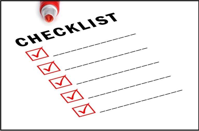 checklist tesi di laurea